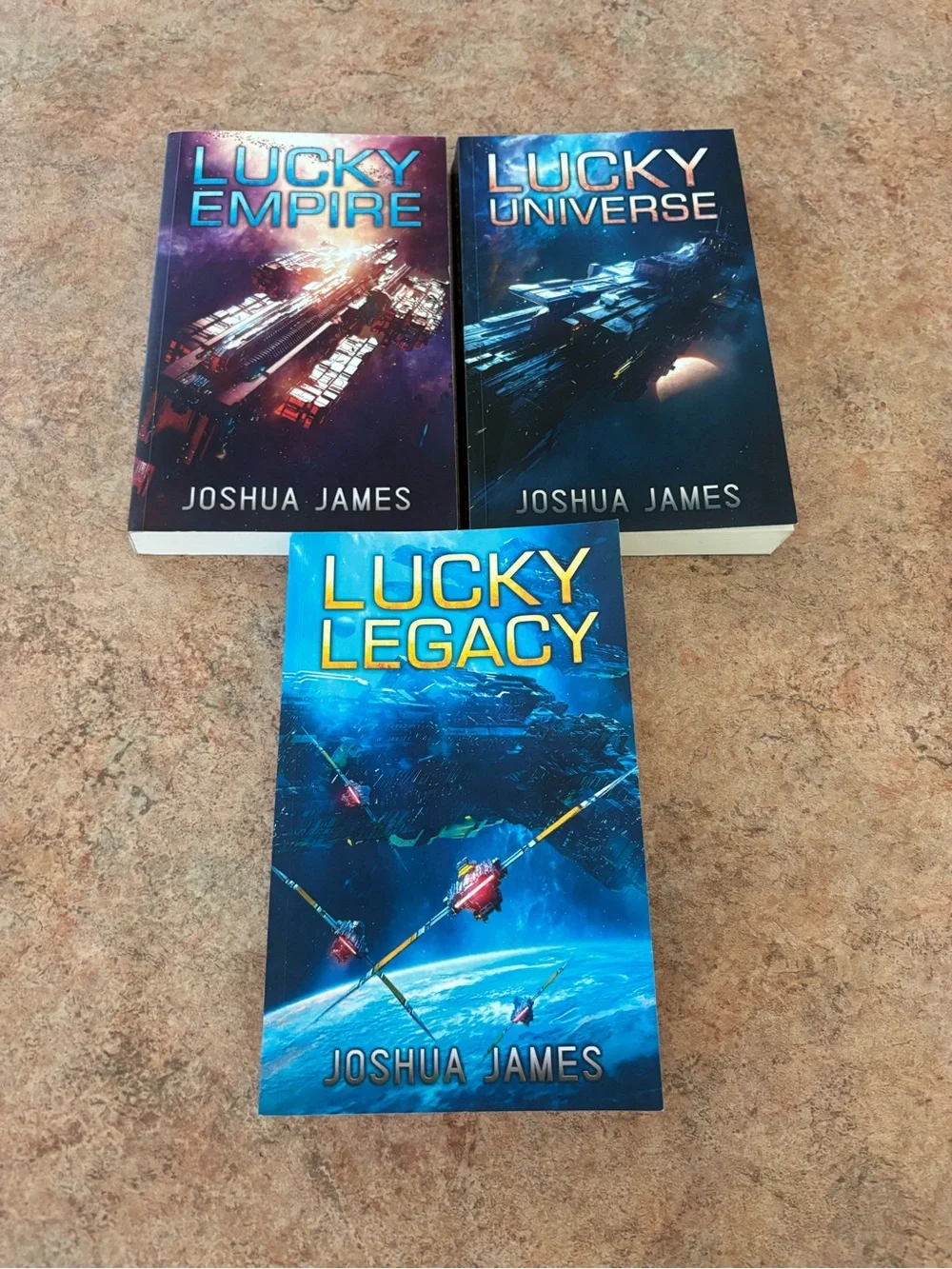 Joshua James - Lucky’s Marines book bundle Sci‑Fi Paperback